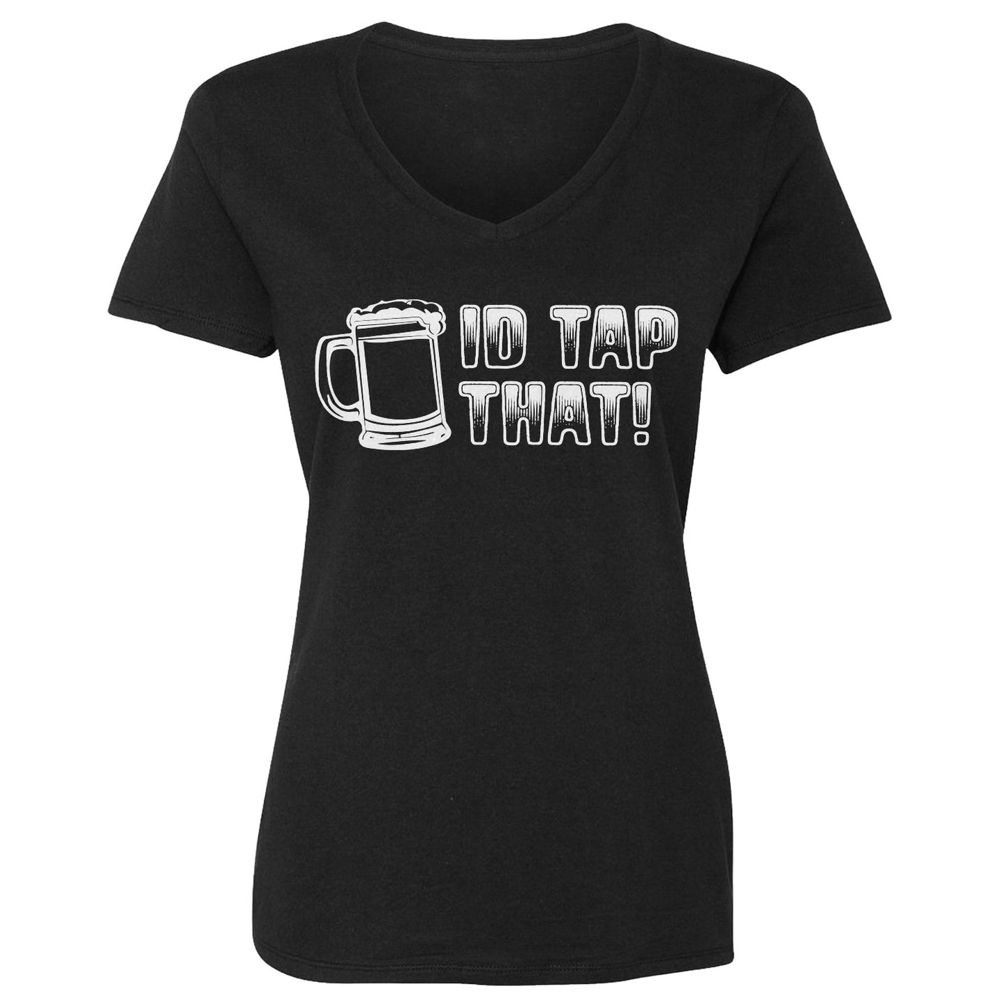 Womens Id Tap That Vneck T-shirt