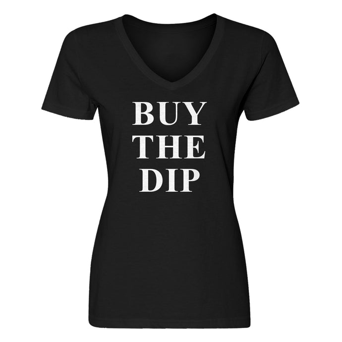 Womens BUY THE DIP V-Neck T-shirt