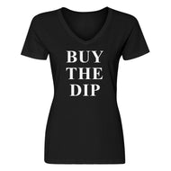 Womens BUY THE DIP V-Neck T-shirt