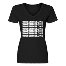 Womens Watermelone Vneck T-shirt