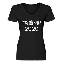 Womens Trump 2020 Juice Box V-Neck T-shirt
