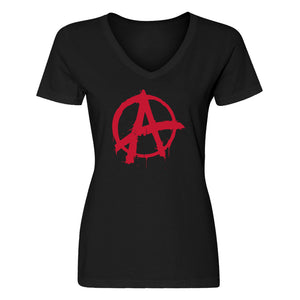 Womens Anarchy Vneck T-shirt