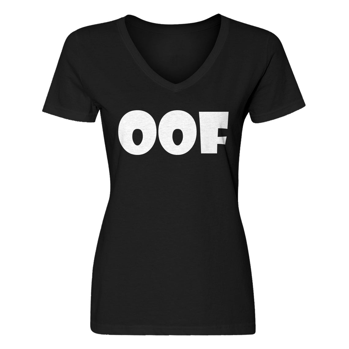 Womens Oof V-Neck T-shirt