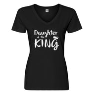 Womens Daughter of the King Vneck T-shirt