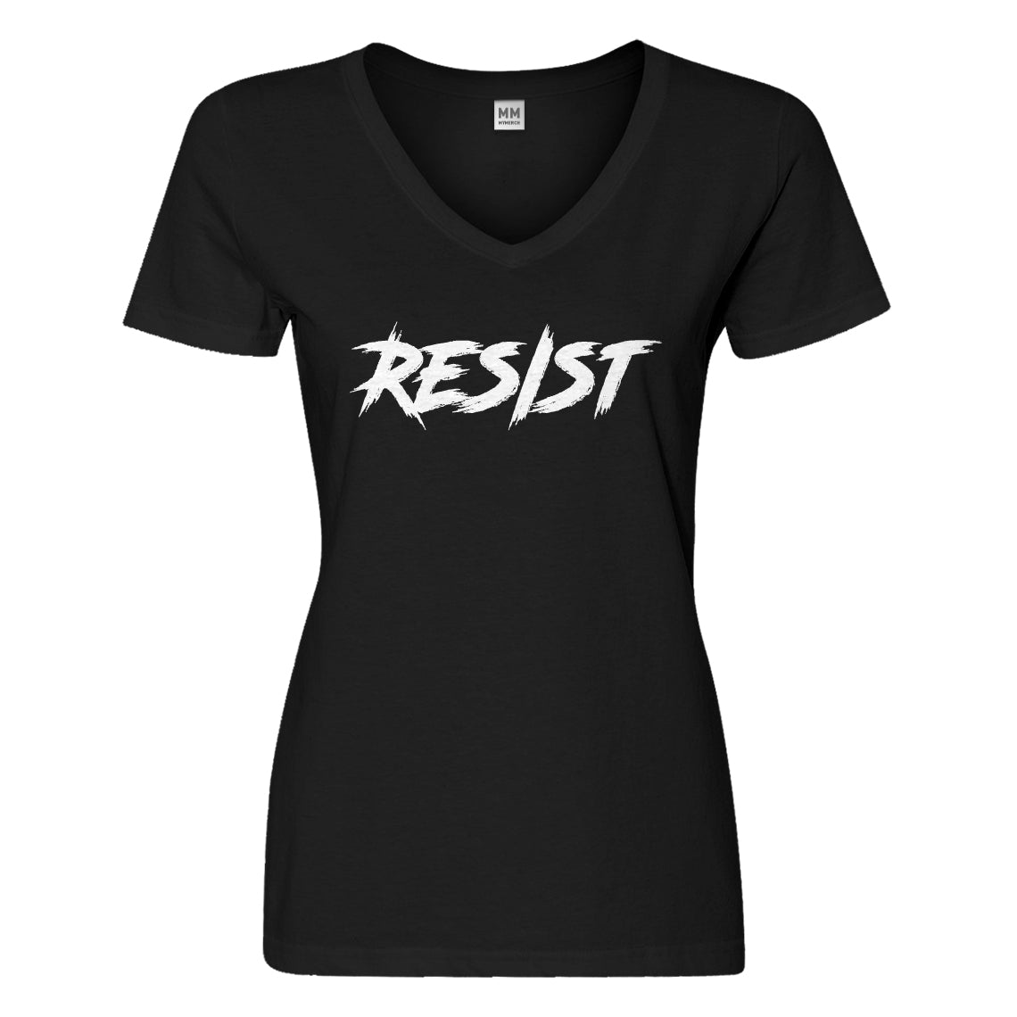 Womens Resistance Vneck T-shirt