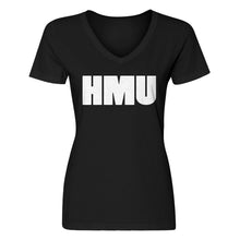 Womens hmu V-Neck T-shirt