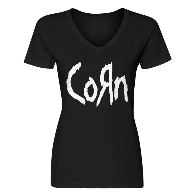 Womens Corn Vneck T-shirt