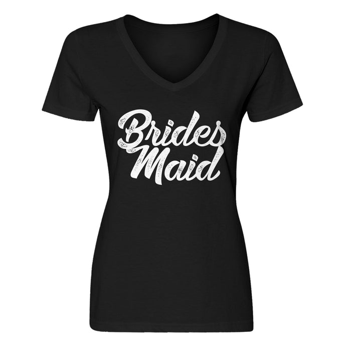 Womens Bridesmaid Vneck T-shirt