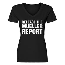 Womens Release the Mueller Report V-Neck T-shirt
