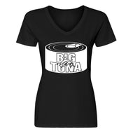 Womens Big Tuna V-Neck T-shirt