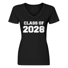 Womens Class of 2028 V-Neck T-shirt