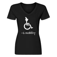 Womens -6 Mobility Vneck T-shirt