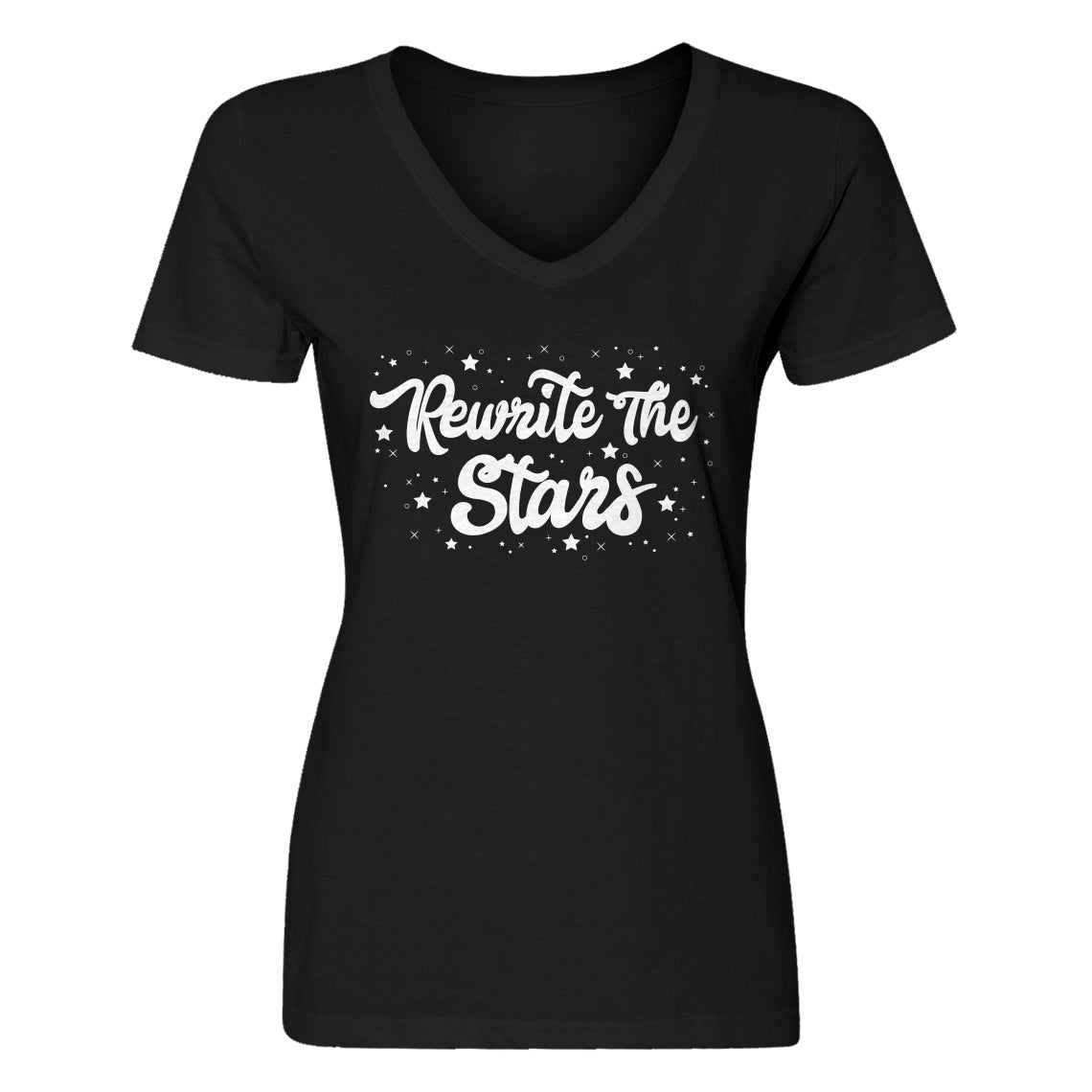 Womens Rewrite the Stars Vneck T-shirt