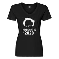 Womens Hindsight is 2020 Vneck T-shirt