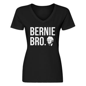 Womens Bernie Bro. V-Neck T-shirt