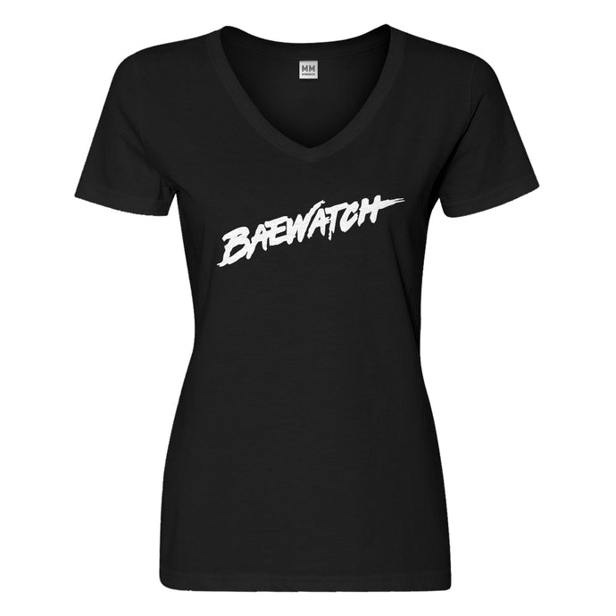 Womens Baewatch Vneck T-shirt