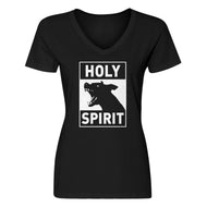 Womens Holy Spirit V-Neck T-shirt