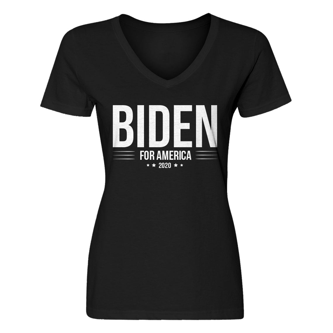 Womens JOE BIDEN for President 2020 V-Neck T-shirt