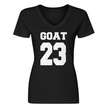Womens Goat 23 Vneck T-shirt