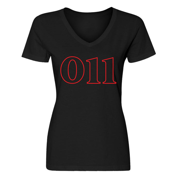 Womens Eleven Vneck T-shirt