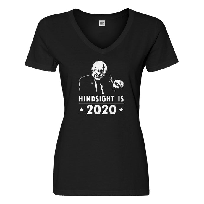 Womens Hindsight 2020 Bernie Vneck T-shirt
