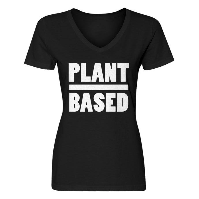 Womens Plant Based Vneck T-shirt