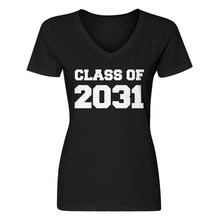 Womens Class of 2031 V-Neck T-shirt