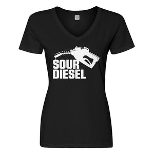 Womens Sour Diesel Vneck T-shirt