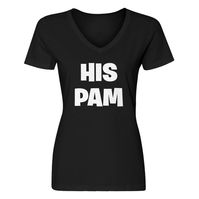 Womens His Pam V-Neck T-shirt
