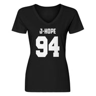 Womens J-Hope 94 V-Neck T-shirt