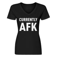 Womens Currently AFK V-Neck T-shirt