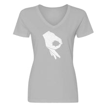 Womens Gotcha Vneck T-shirt