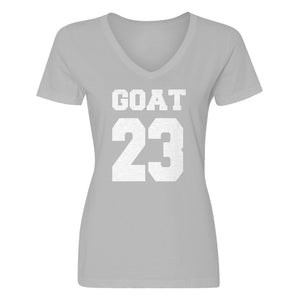 Womens Goat 23 Vneck T-shirt