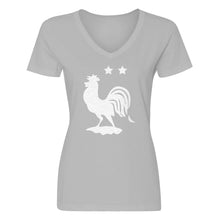 Womens France Wins the Cup! V-Neck T-shirt