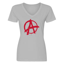 Womens Anarchy Vneck T-shirt