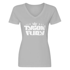 Womens Tyson Fury The Gypsy King V-Neck T-shirt