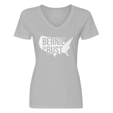 Womens Bernie or Bust V-Neck T-shirt