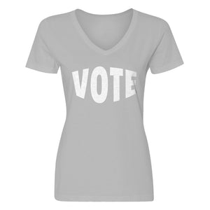 Womens VOTE V-Neck T-shirt