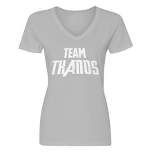 Womens TEAM THANOS V-Neck T-shirt