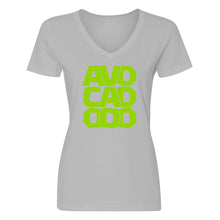 Womens Avocado Vneck T-shirt