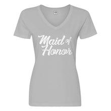Womens Maid of Honor Vneck T-shirt