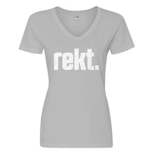 Womens REKT Vneck T-shirt
