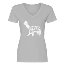 Womens No Prob llama Vneck T-shirt