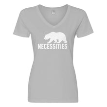 Womens Bear Necessities Vneck T-shirt