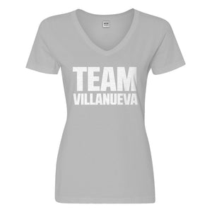 Womens Team Villaneuva Vneck T-shirt