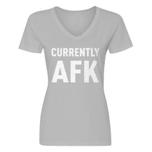 Womens Currently AFK V-Neck T-shirt