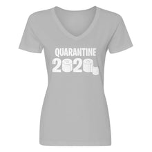 Womens 2020 Quarantine V-Neck T-shirt