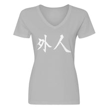 Womens Gaijin V-Neck T-shirt