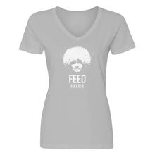 Womens FEED KHABIB V-Neck T-shirt