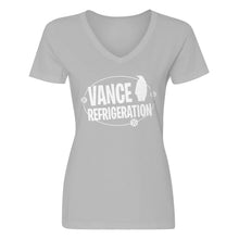 Womens Vance Refrigeration V-Neck T-shirt
